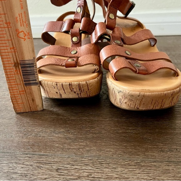 Brown Strappy Sandals - Picture 14 of 16